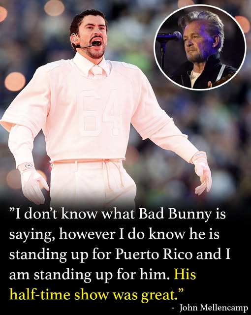 Rock legend says he’s ‘standing up’ for Bad Bunny after ‘great’ Halftime Show