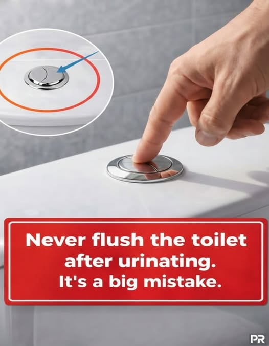 You don’t always have to flush the toilet: the habit we think is right, but isn’t
