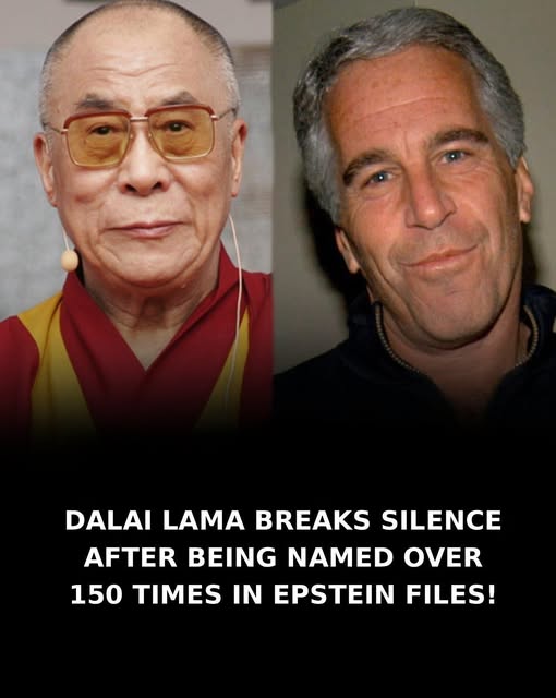 Dalai Lama speaks out after his name appears in Epstein files
