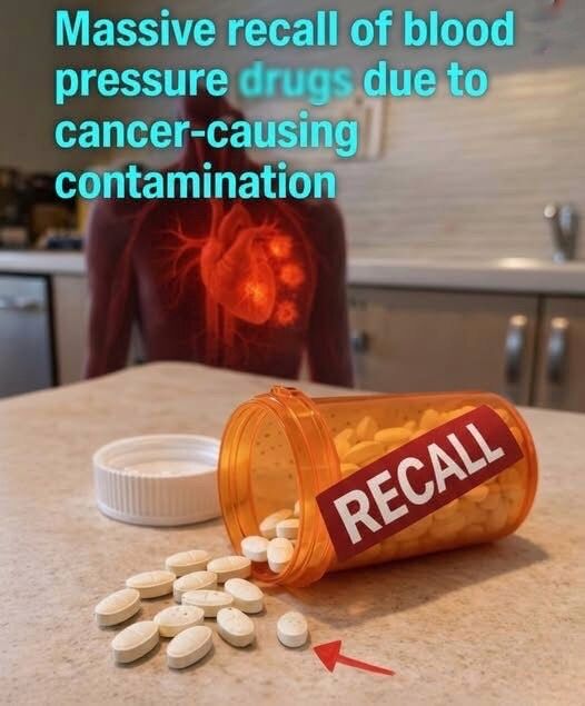Urgent Health Alert: Massive Recall of 600,000 Blood Pressure Medication Bottles Due to Contamination Risks Poses Serious Safety