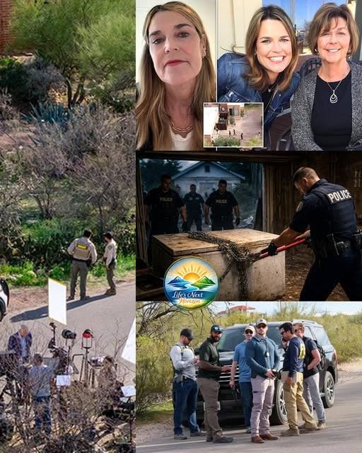 HORRIFYING DISCOVERY – Police storm the old house of Nancy Guthries son-in-law, find a strangely chained freezer, when they force it open, the full truth is revealed before their eyes, leaving everyone in shock!