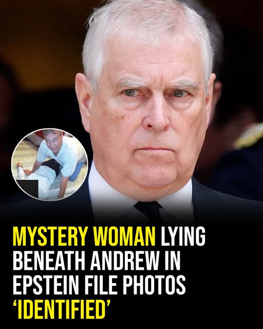 Mystery woman in Epstein file photo with Andrew finally identified