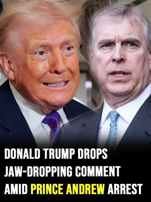Donald Trump breaks silence on Andrew Mountbatten-Windsor’s arrest