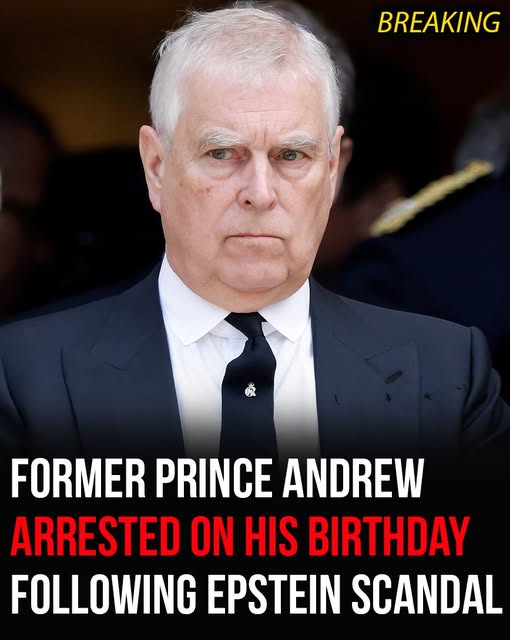 Andrew Mountbatten-Windsor arrested on his birthday in dramatic police raid
