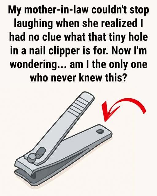 Why Does Your Nail Clipper Have a Little Round Hole?