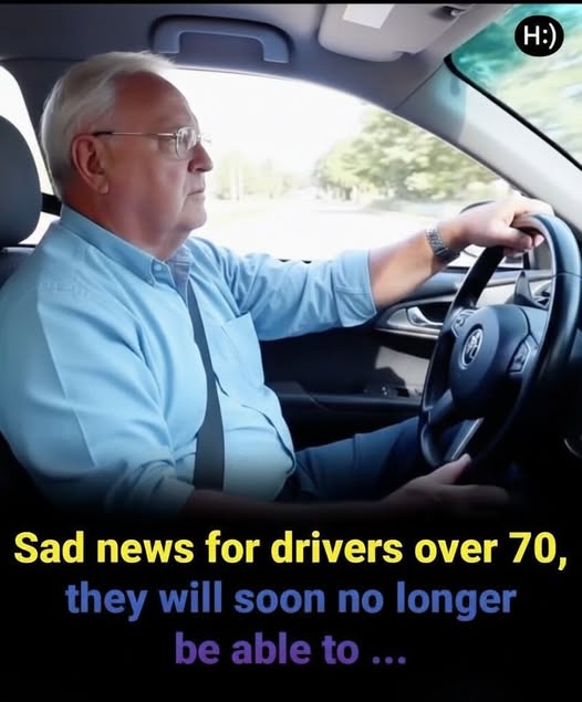 Sad news for drivers over 70 as new safety discussions raise questions about age, vision, reflexes, and whether older motorists should face additional testing, sparking debate about independence, fairness, and how to keep everyone safe on the road.